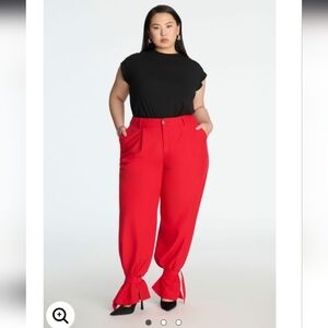 Eloquii Bold Red Trousers